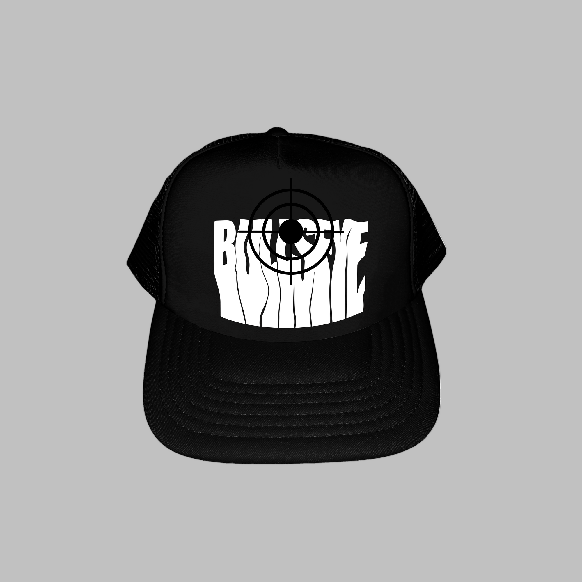 White on Black S1 Cap