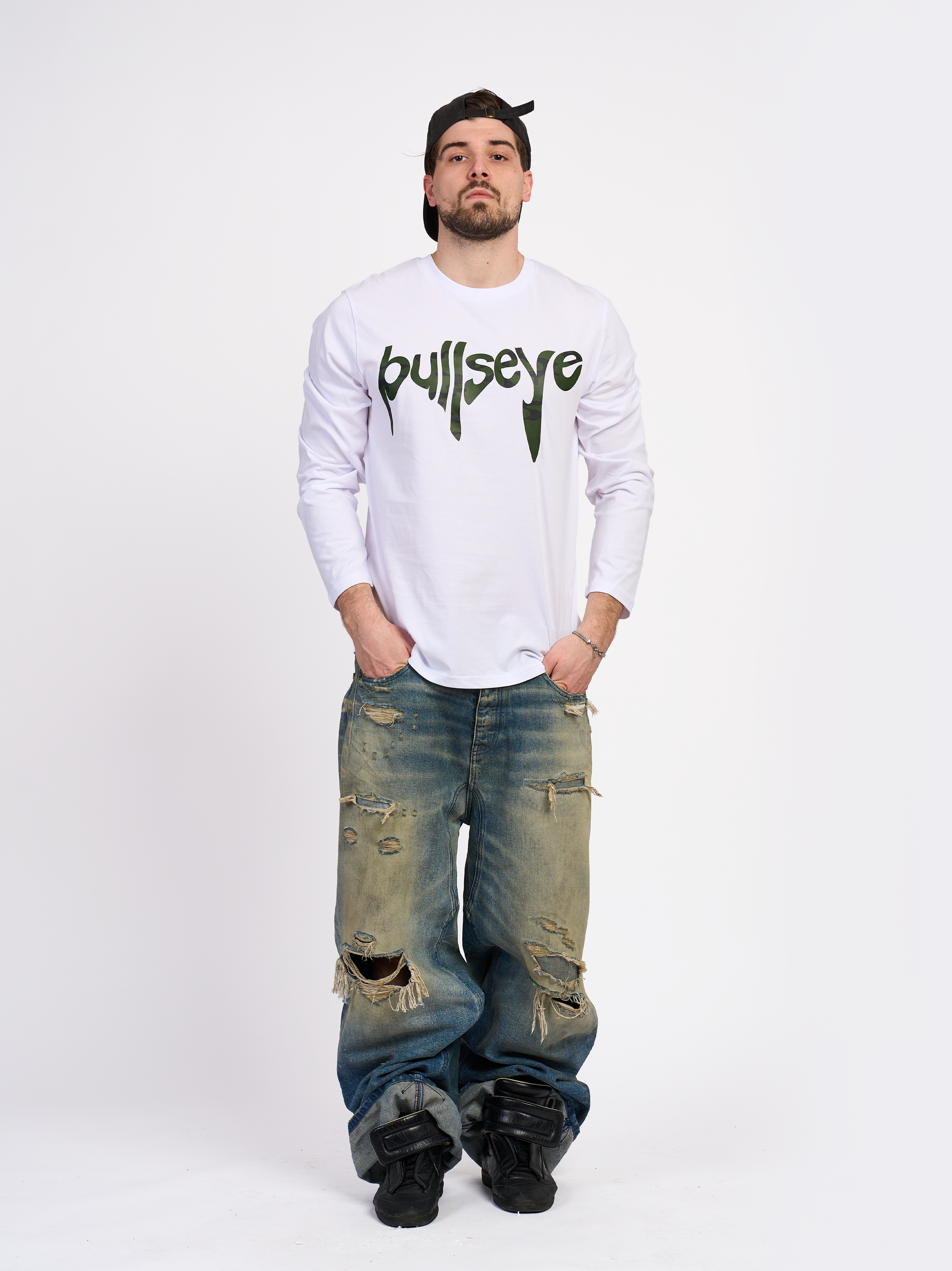 Green Drip Long Sleeve T-Shirt