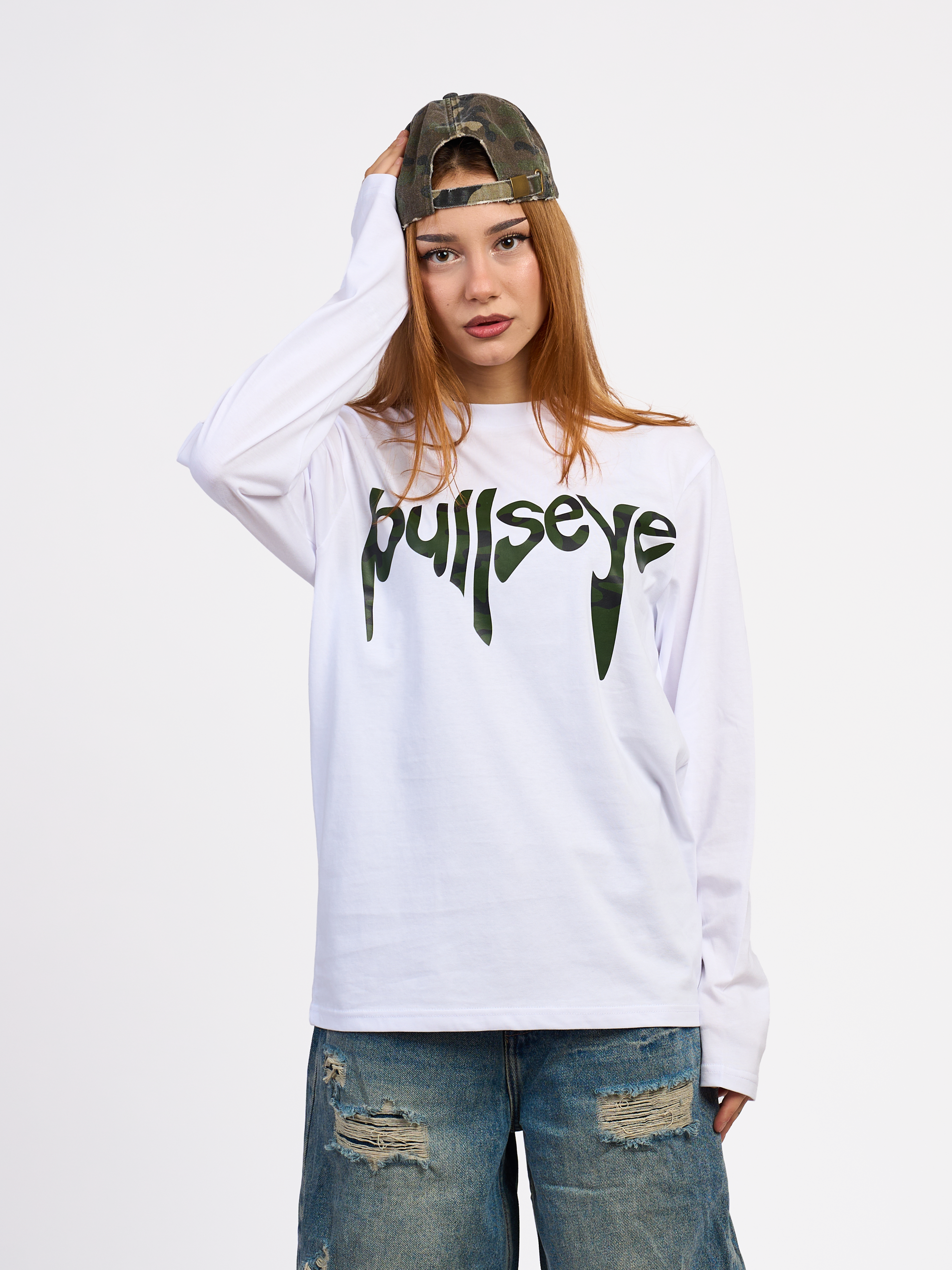 Green Drip Long Sleeve T-Shirt