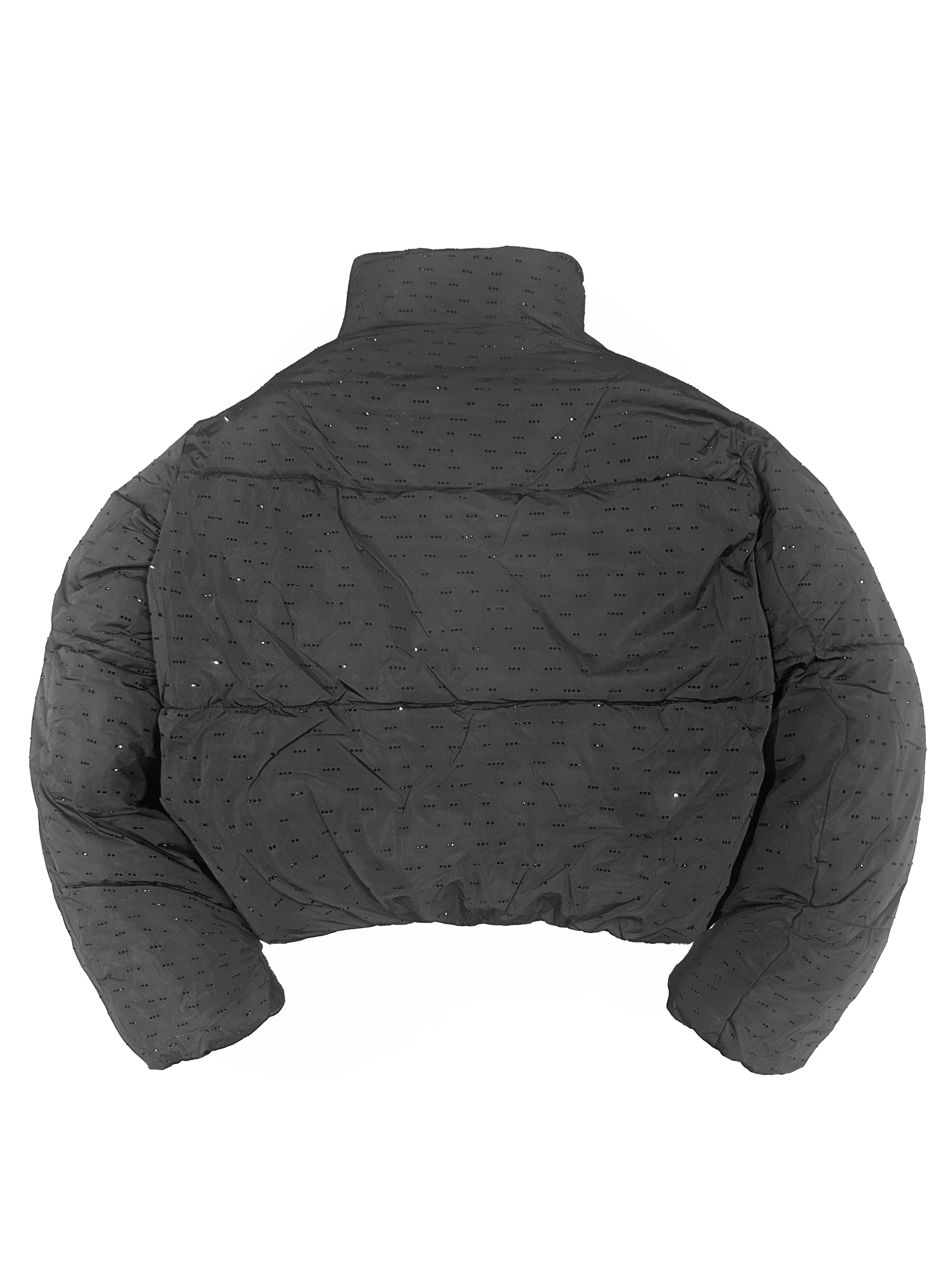 Rhinestones Puffer Jacket
