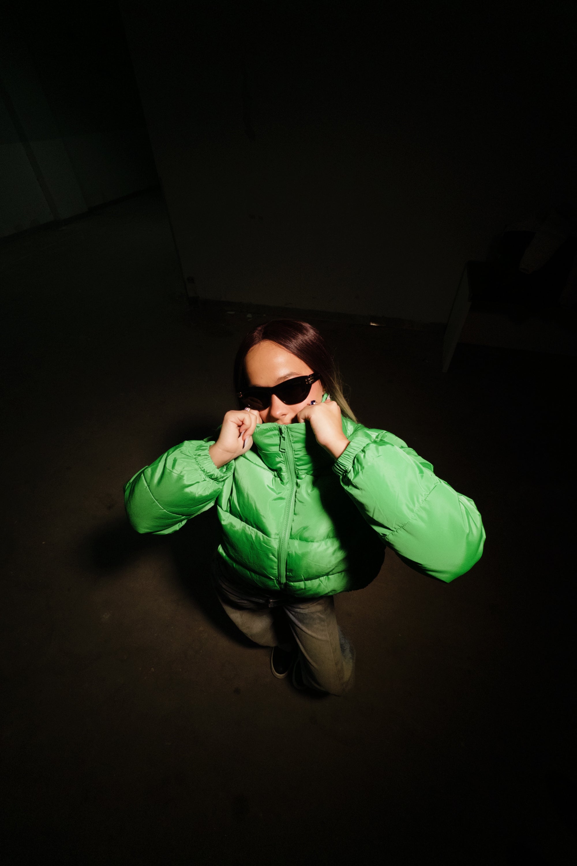 Jacheta Puffer Veneta Green