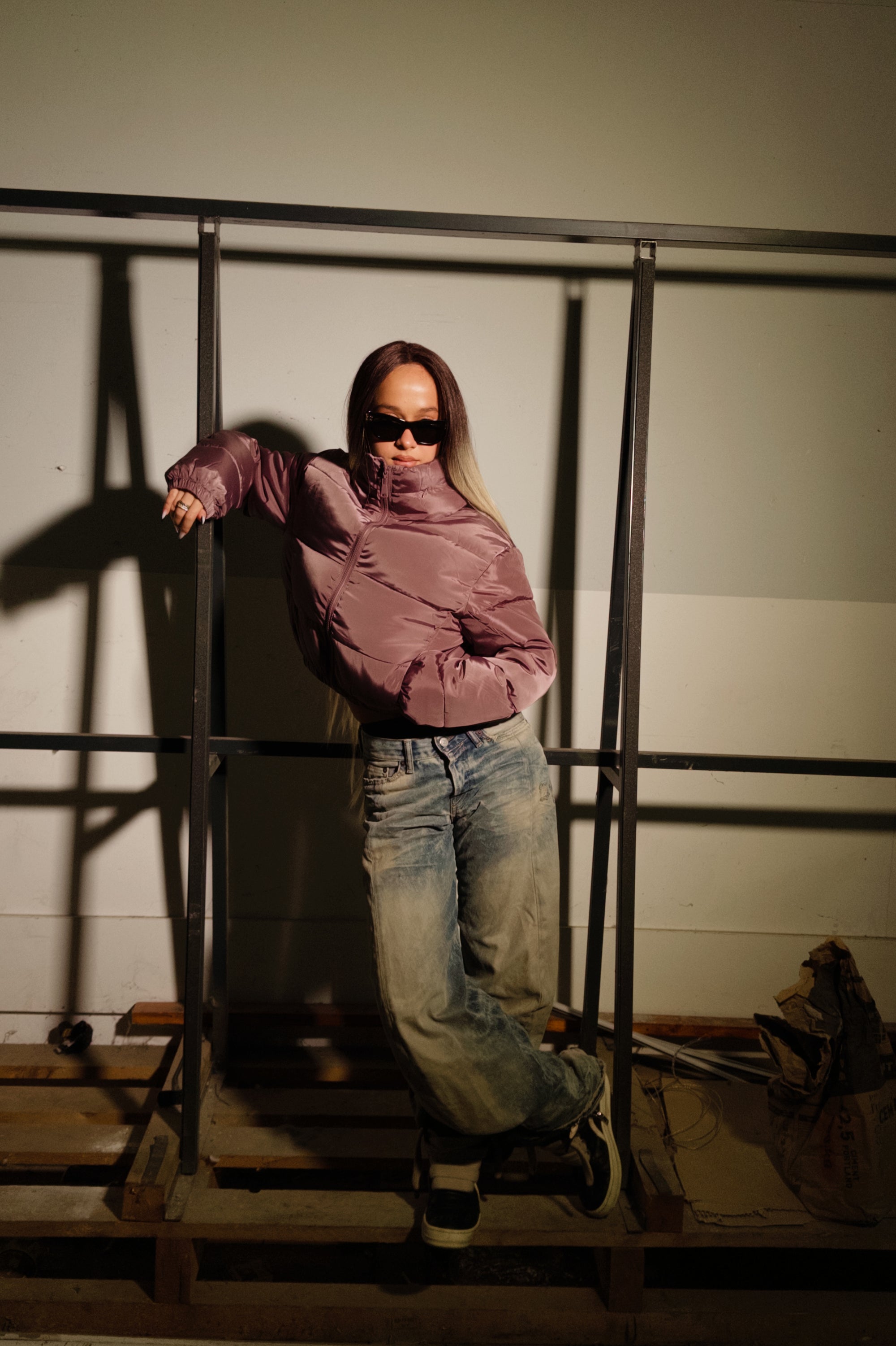 Jacheta Puffer Lavender