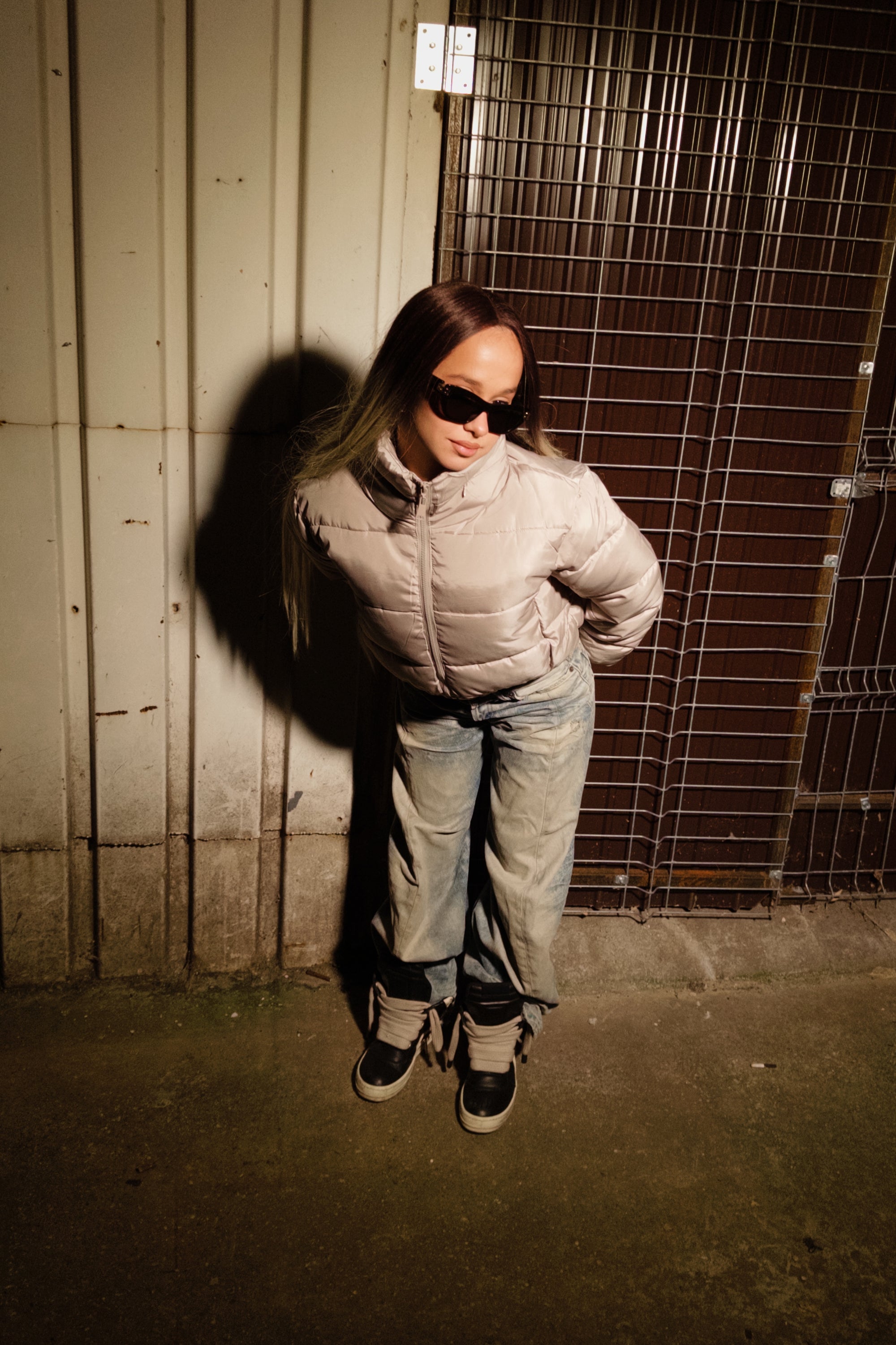 Jacheta Puffer Beige