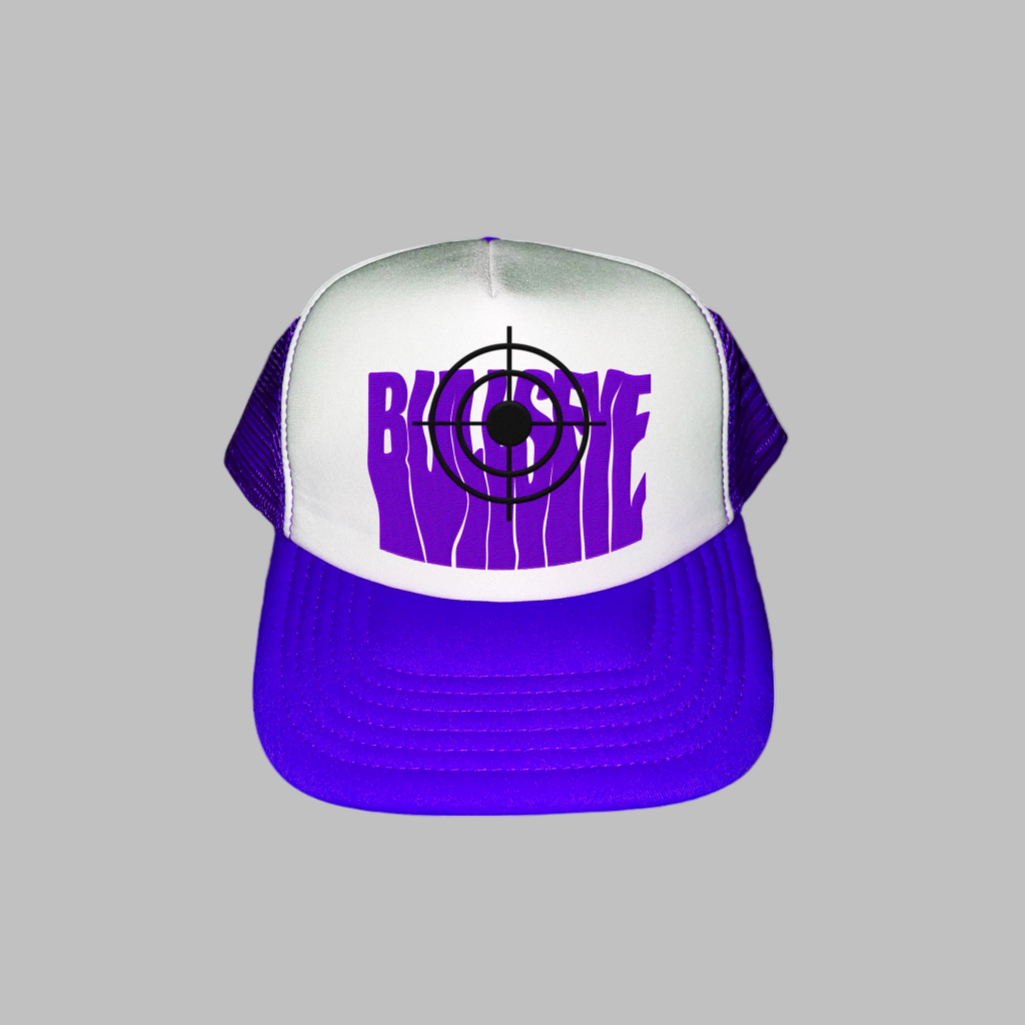 Purple Bullseye Cap