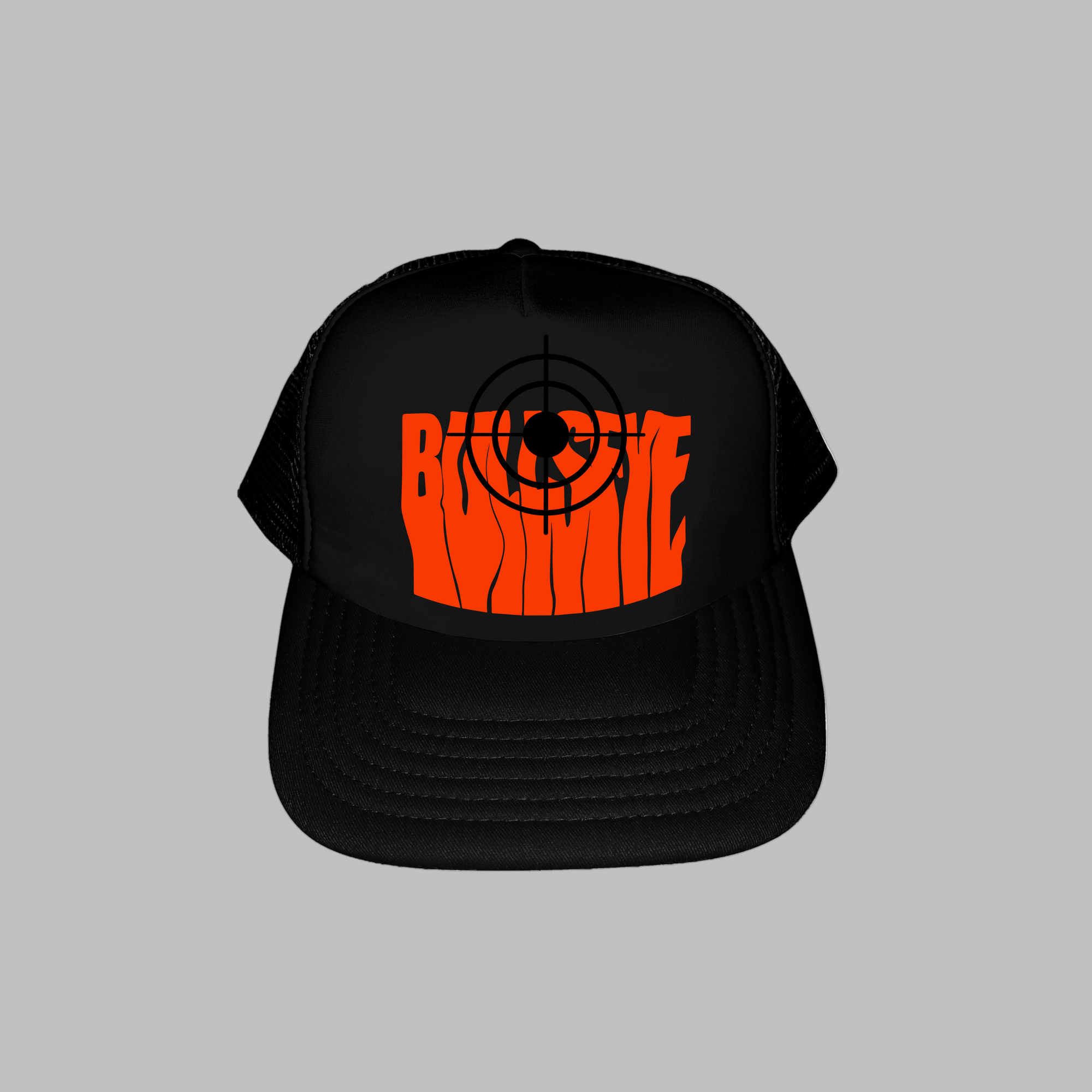 Orange on Black S1 Cap