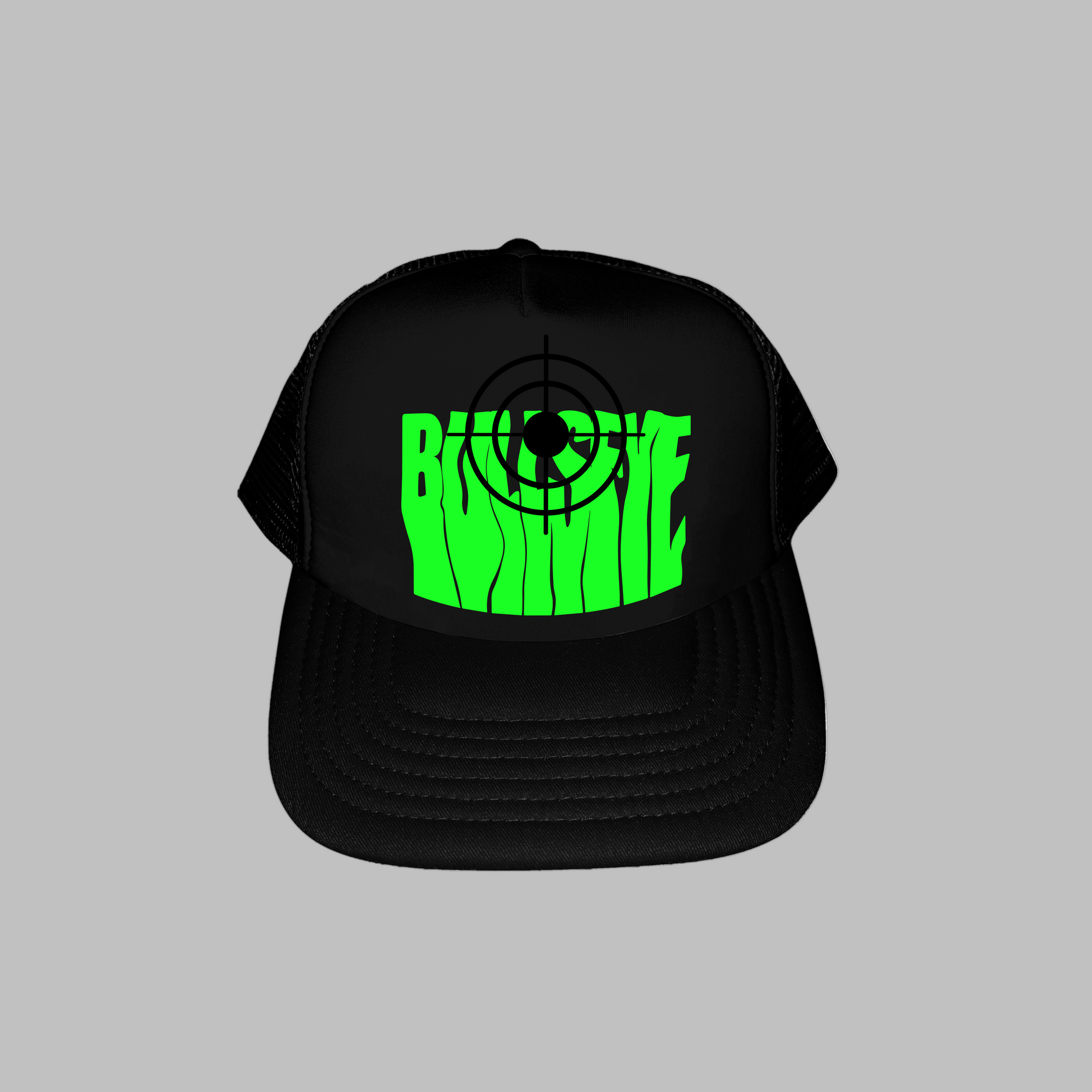 Green on Black S1 Cap
