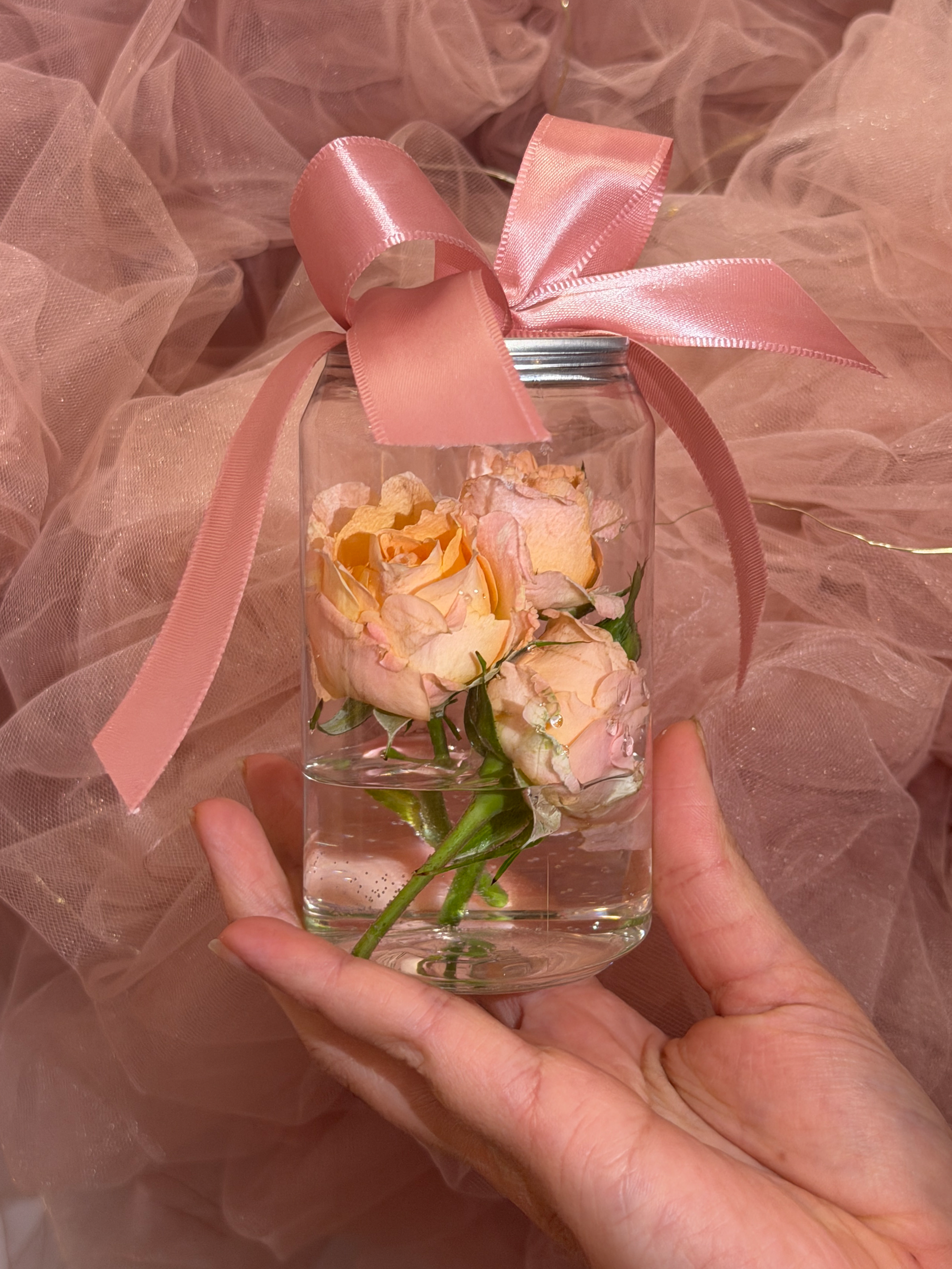 Trandafiri in doza mica - Portocaliu