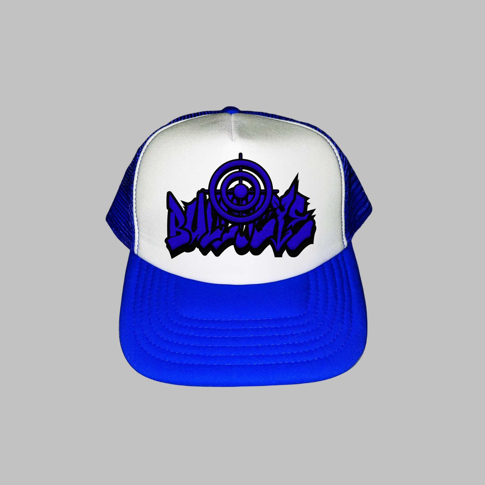 Blue Graffiti Cap