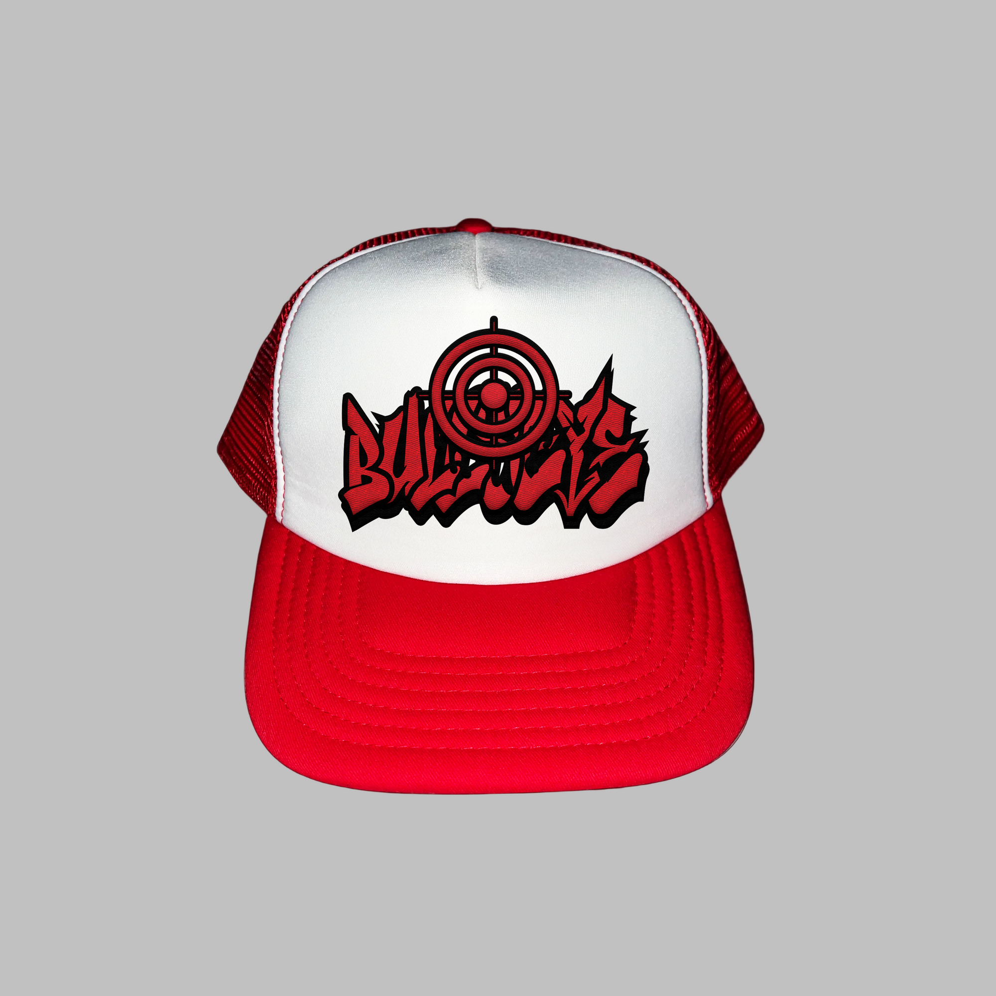 Red Graffiti Cap