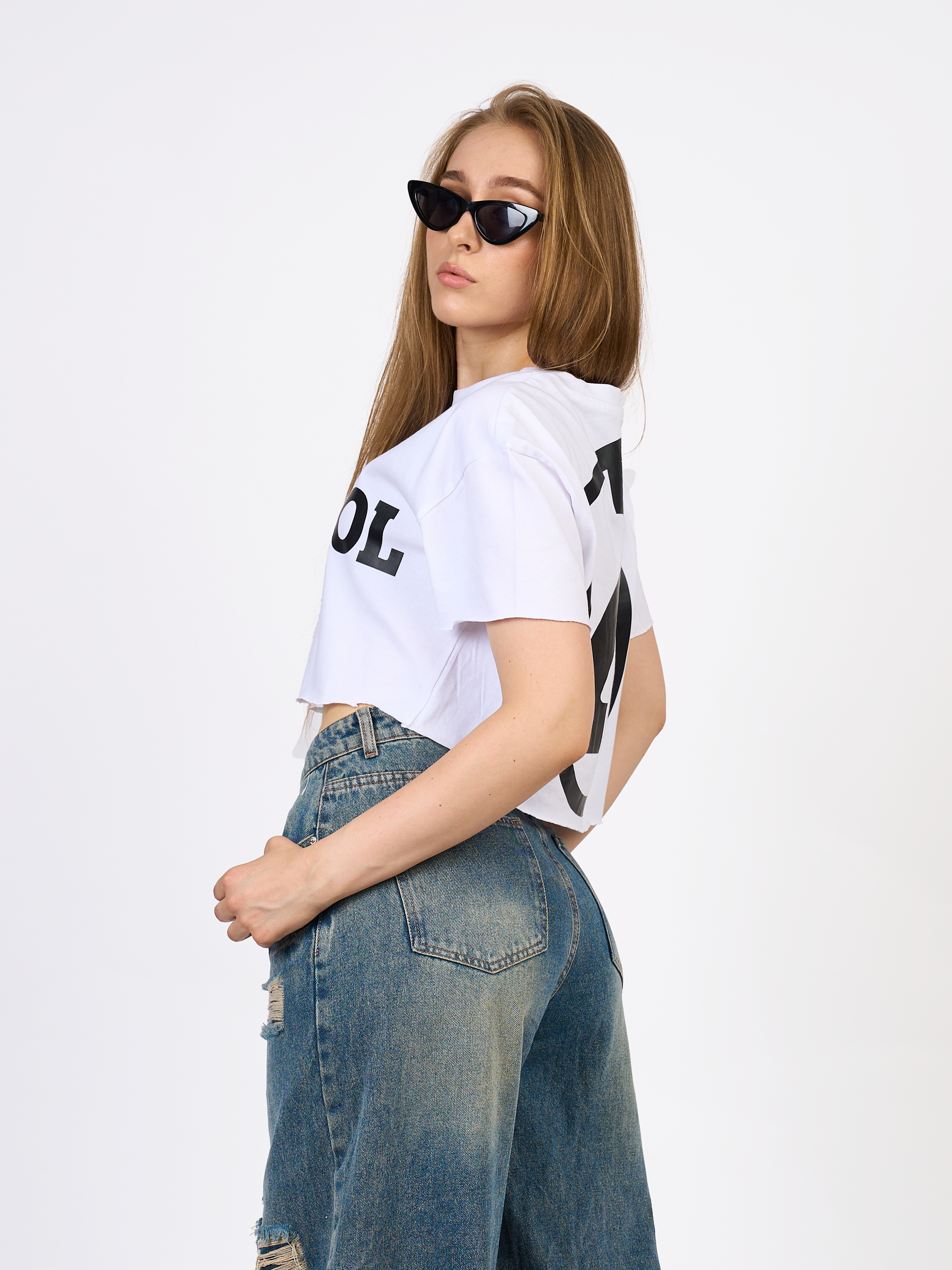 S∃X SλMBOL Cropped T-shirt