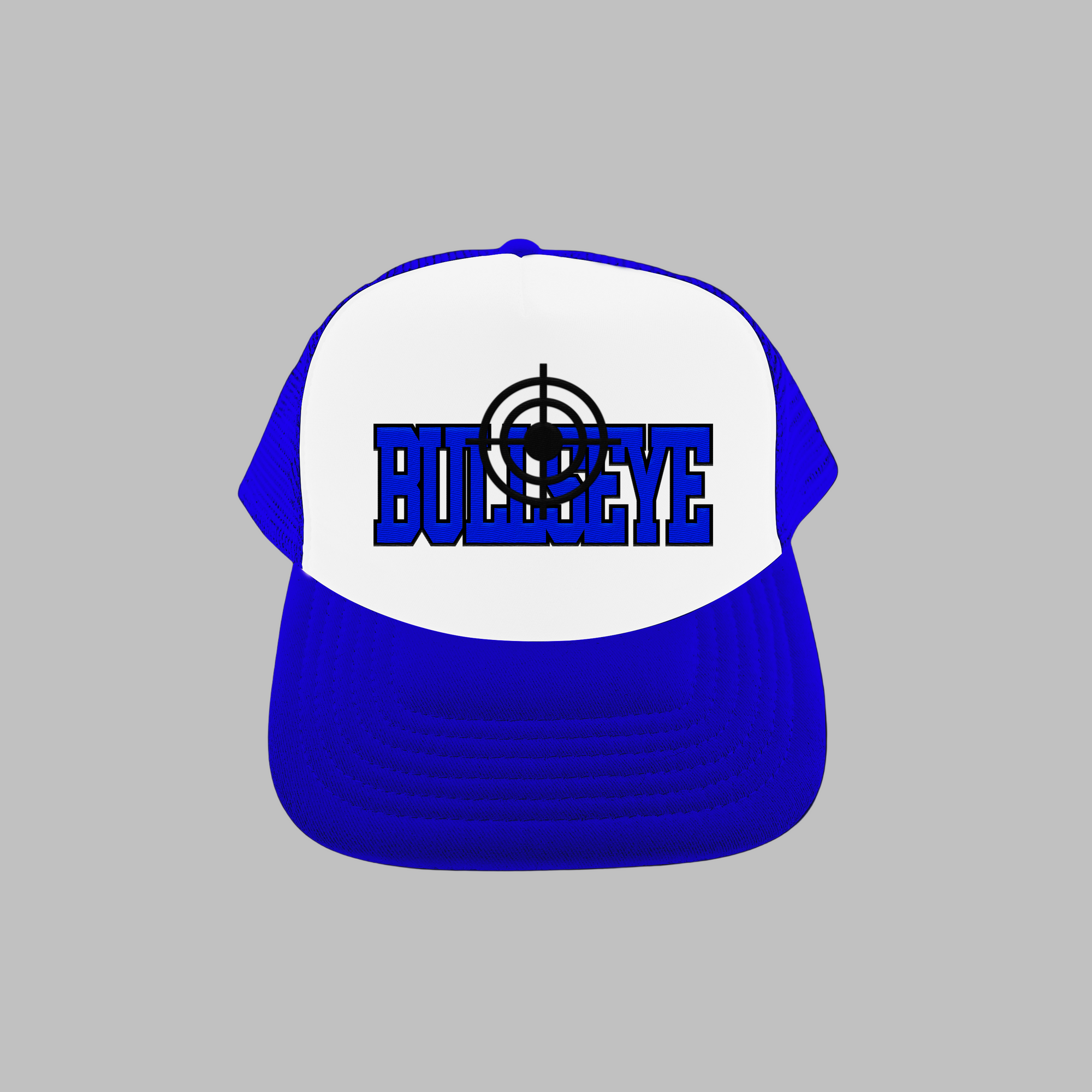 Blue Bullseye Cap